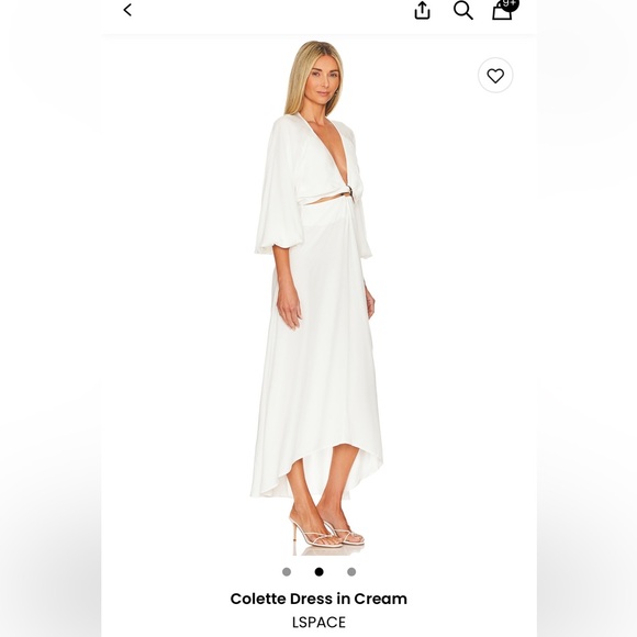 L*Space Collette dress in cream - Picture 1 of 5